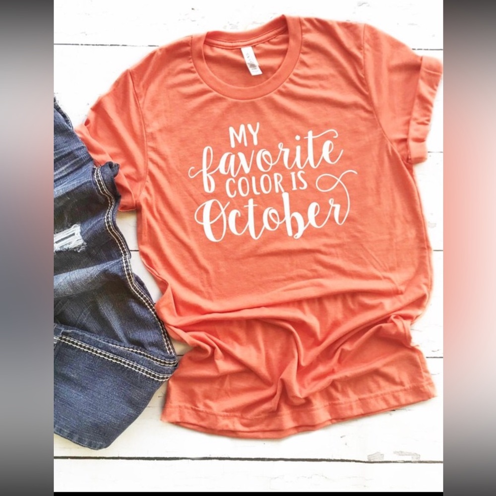 October Tee - 2XL
